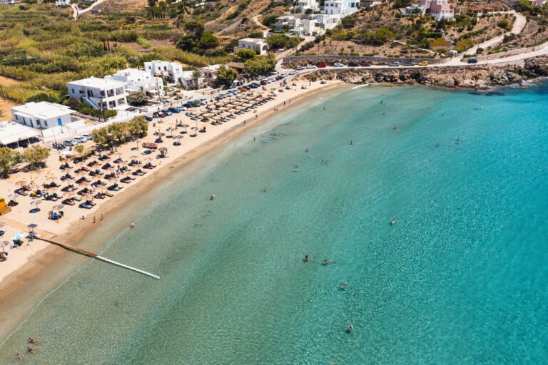 Agathopes beach, Syros, Greece
