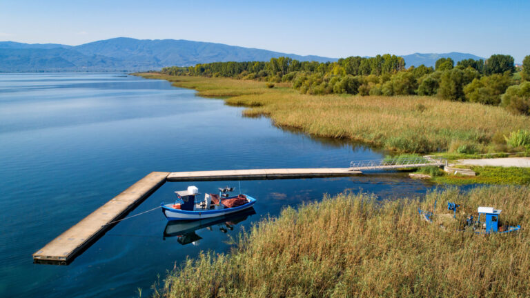 Lake,Trichonida,Greece